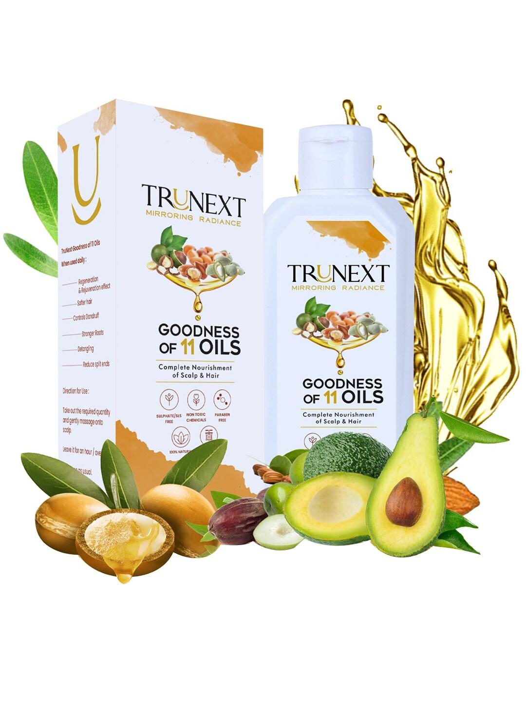 TRUNEXT Goodness of 11 Oils Complete Nourishment Hair Oil 200 ml