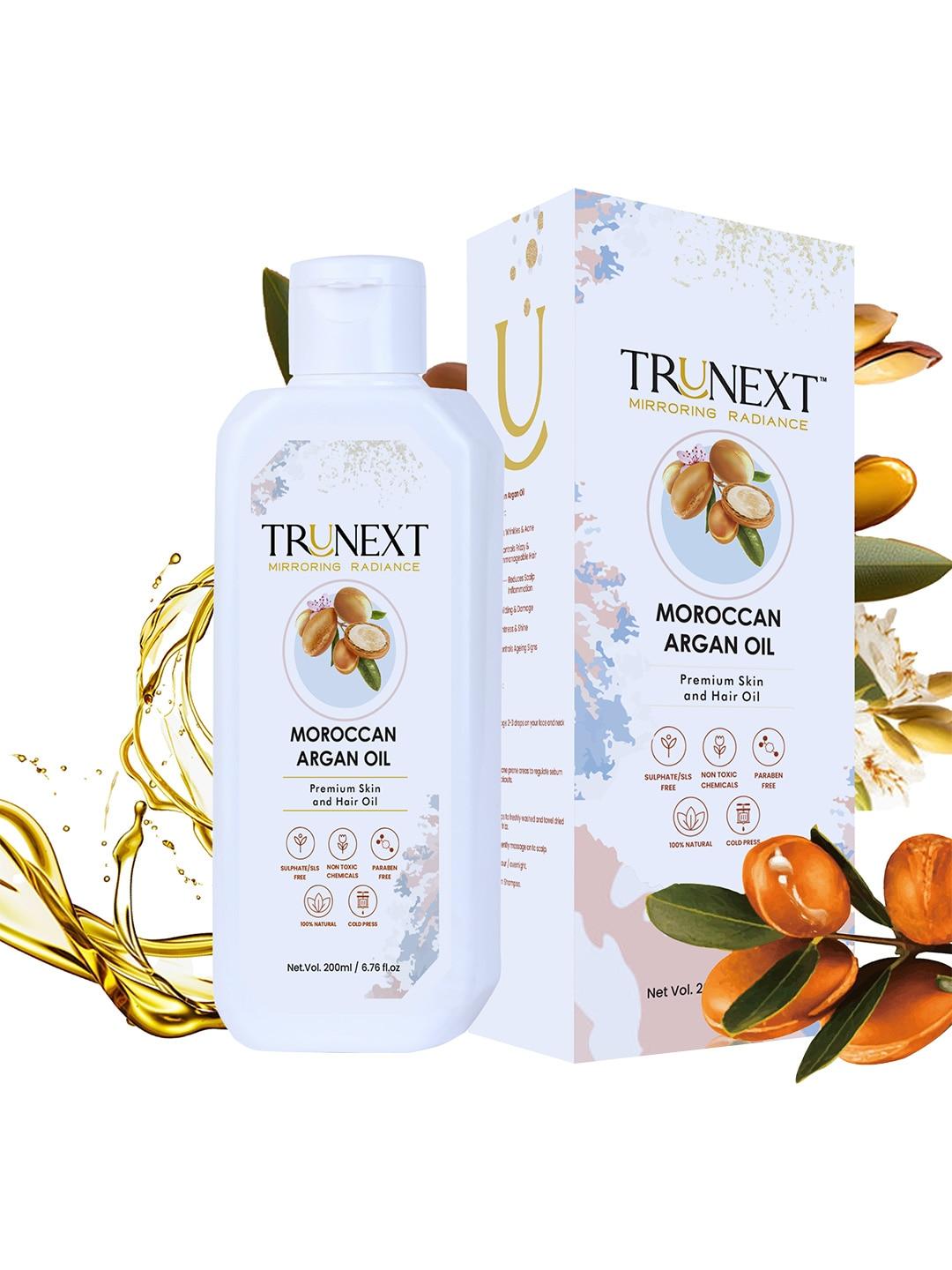 TRUNEXT Pure & Natural Moroccan Argan Oil 200 ml