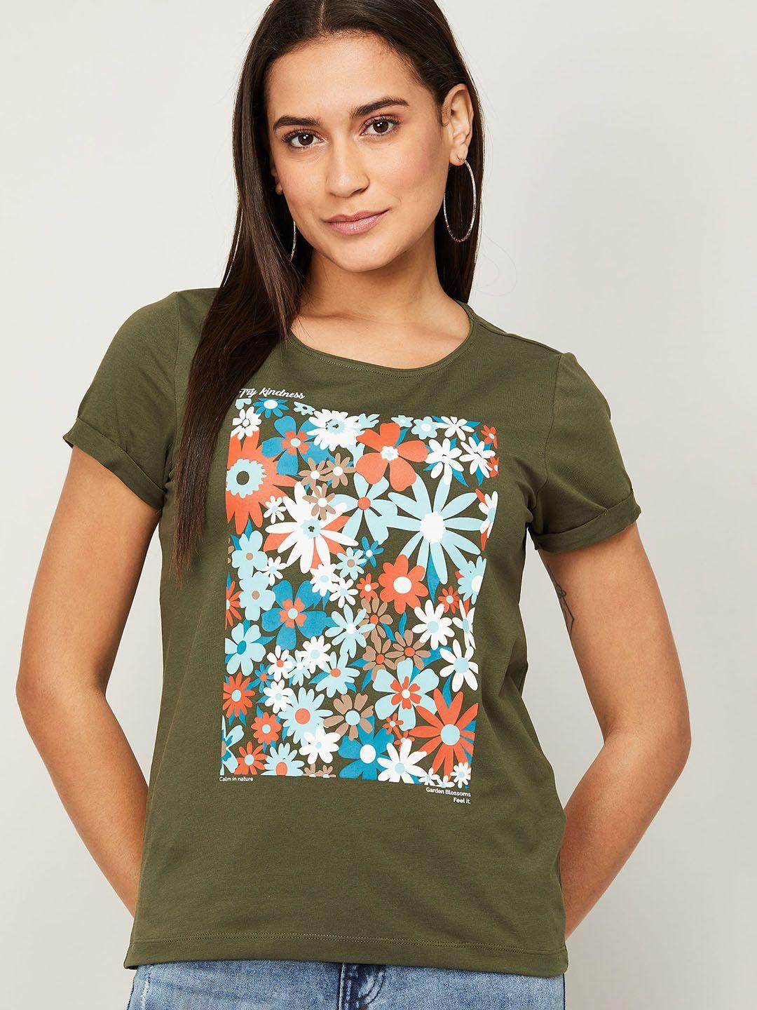 fame-forever-by-lifestyle-olive-green-floral-print-top