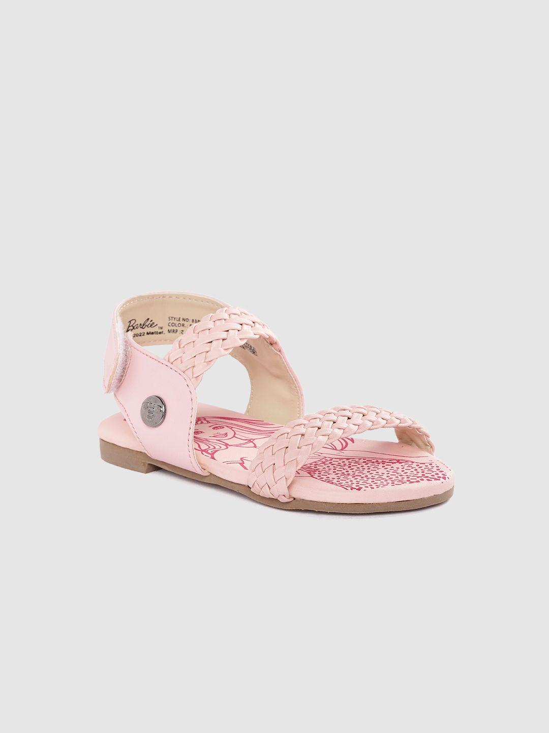 toothless Girls Pink Barbie Comfort Sandals