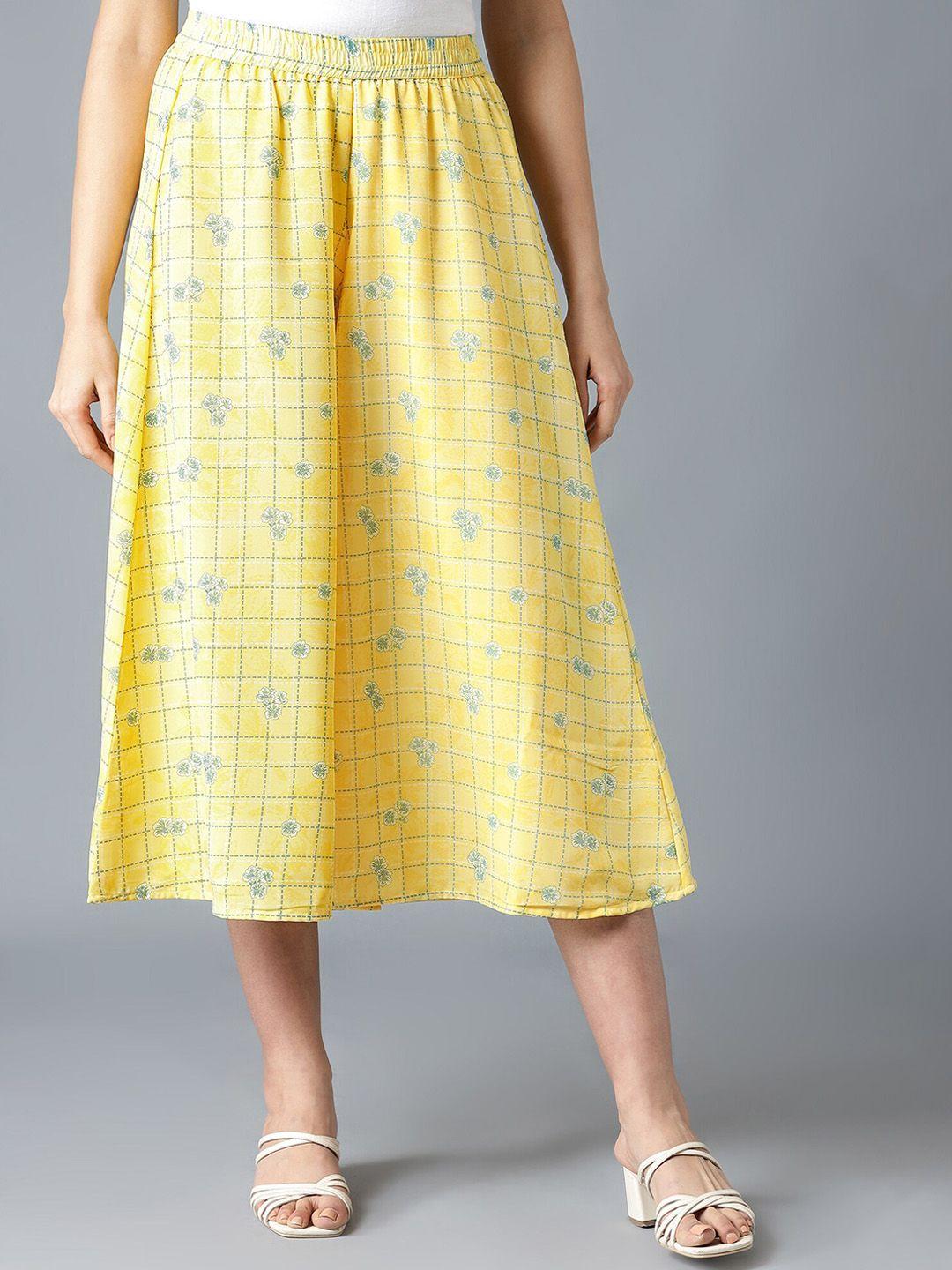 aurelia-women-yellow-floral-printed-culottes-trousers