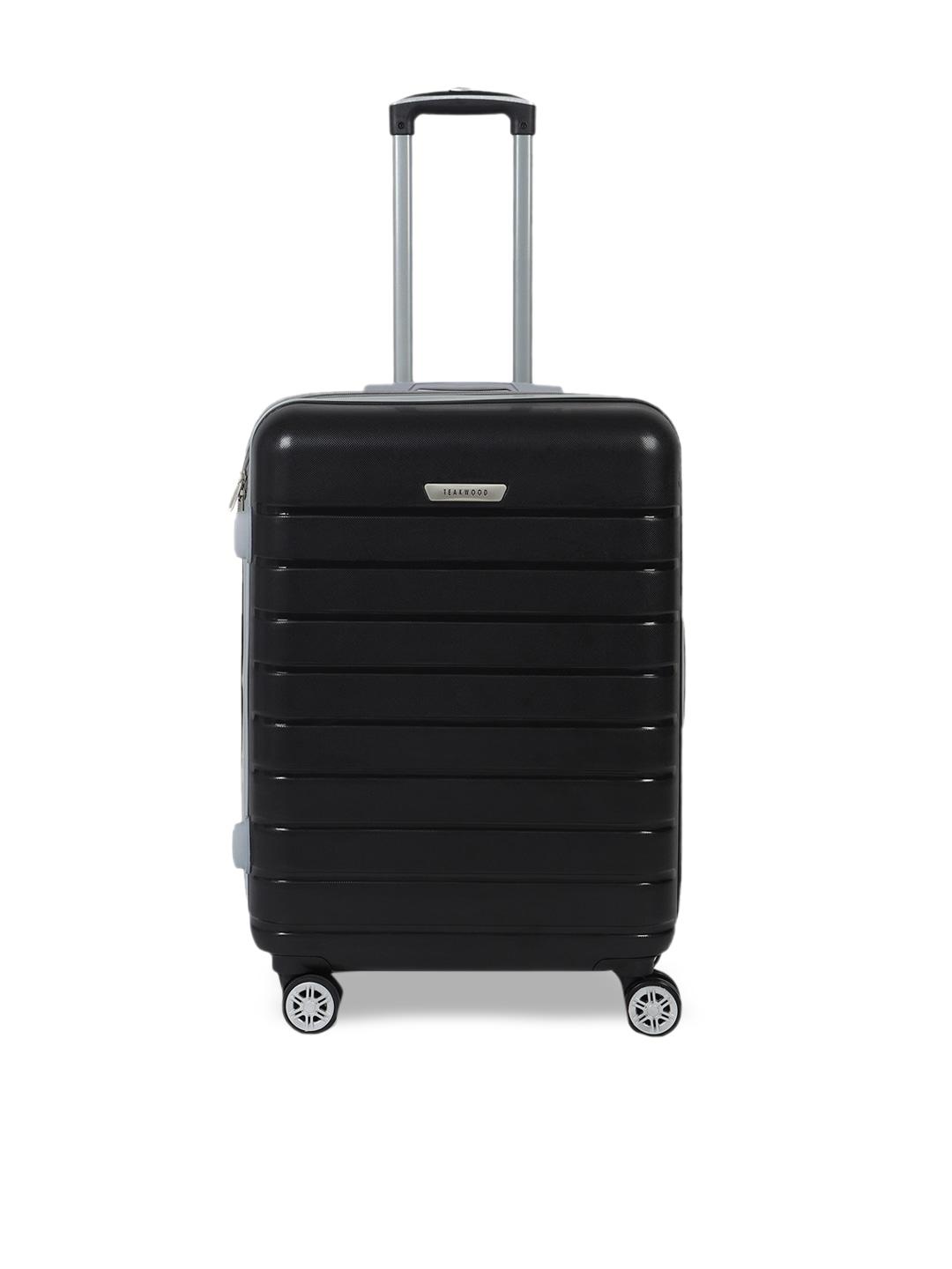 teakwood-leathers-black-textured-hard-sided-medium-trolley-suitcase