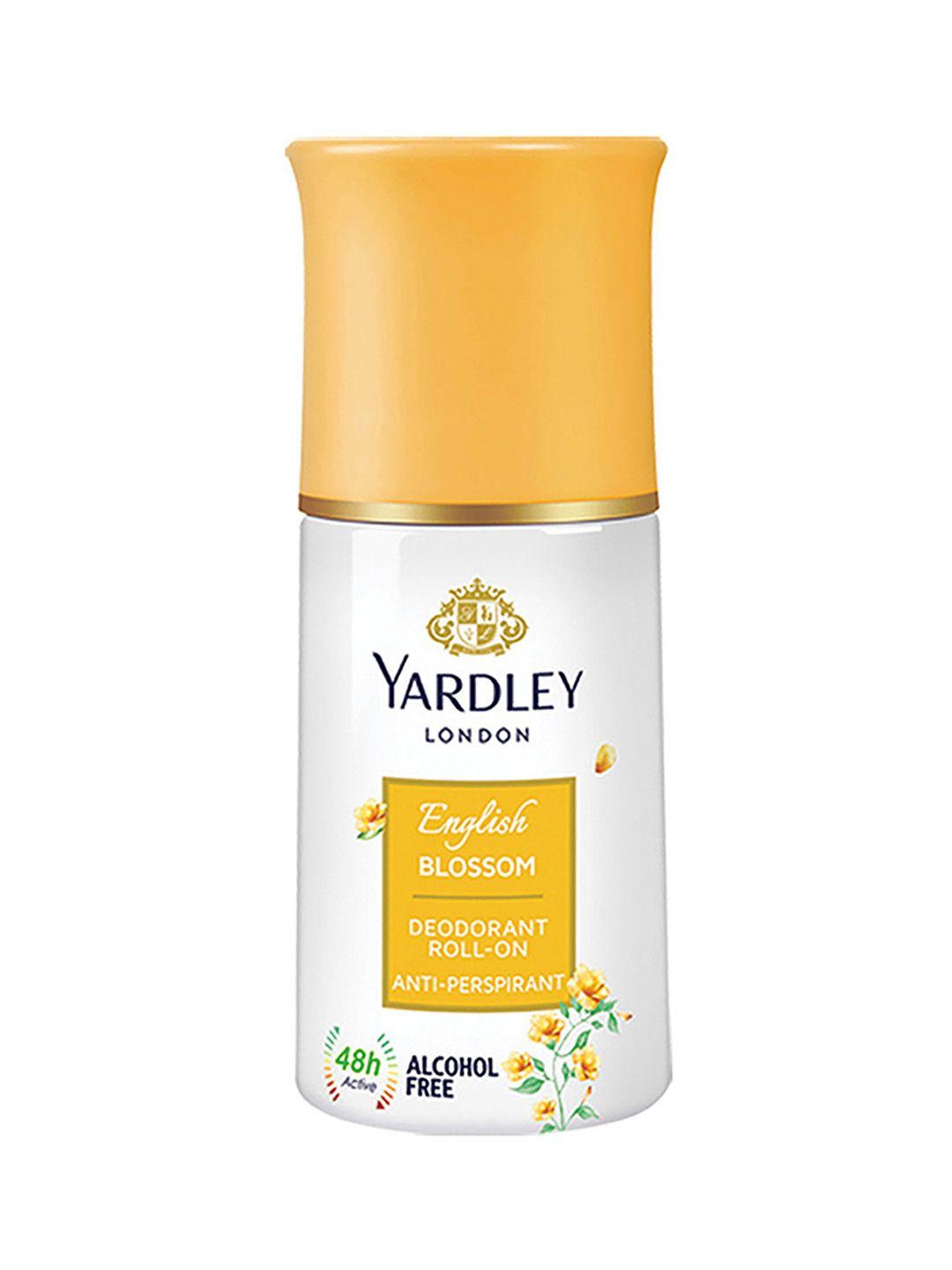 YARDLEY LONDON English Blossom Anti-Perspirant Deodorant Roll-On - 50ml