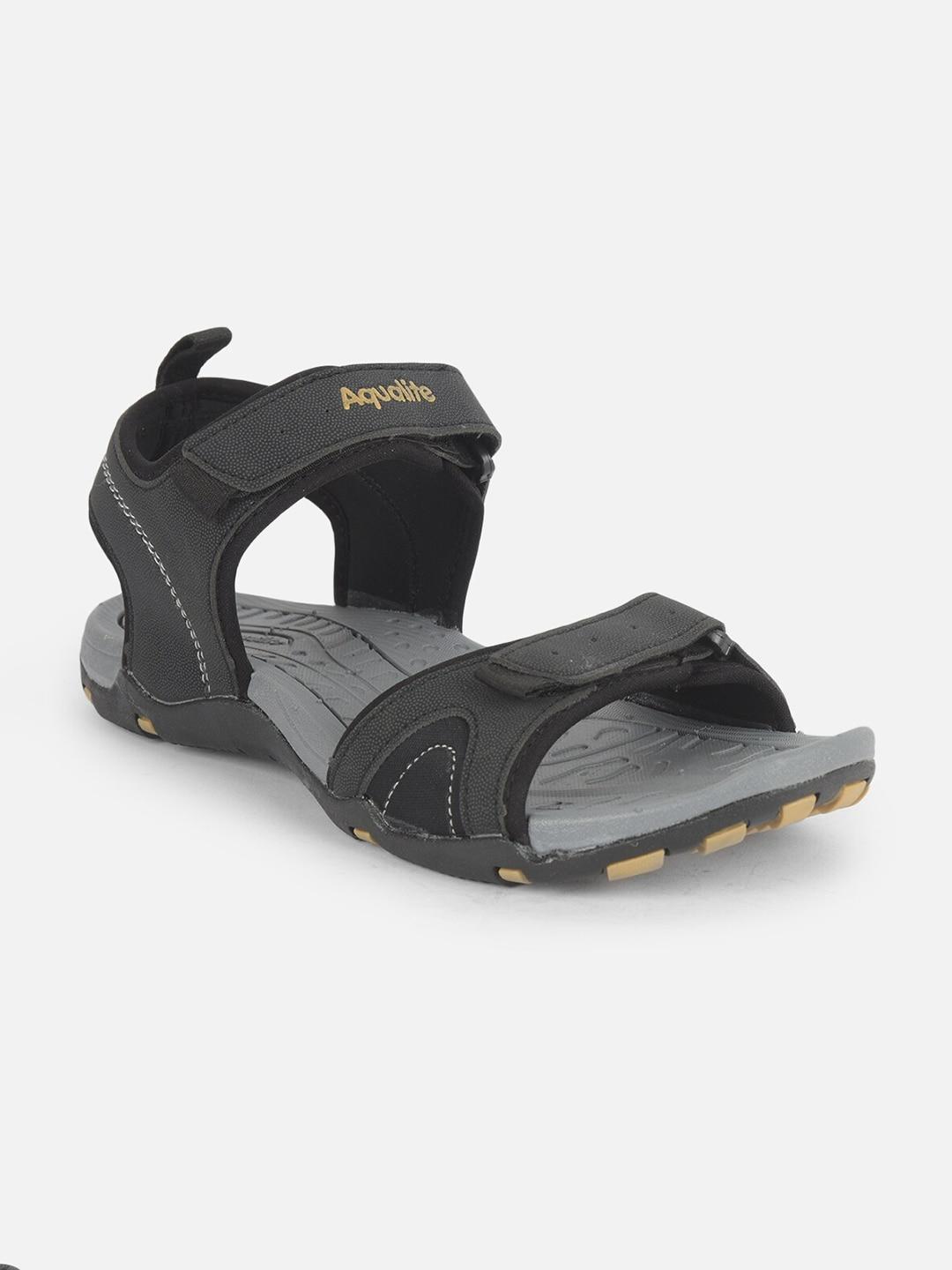 Aqualite Men Black Sport Sandals