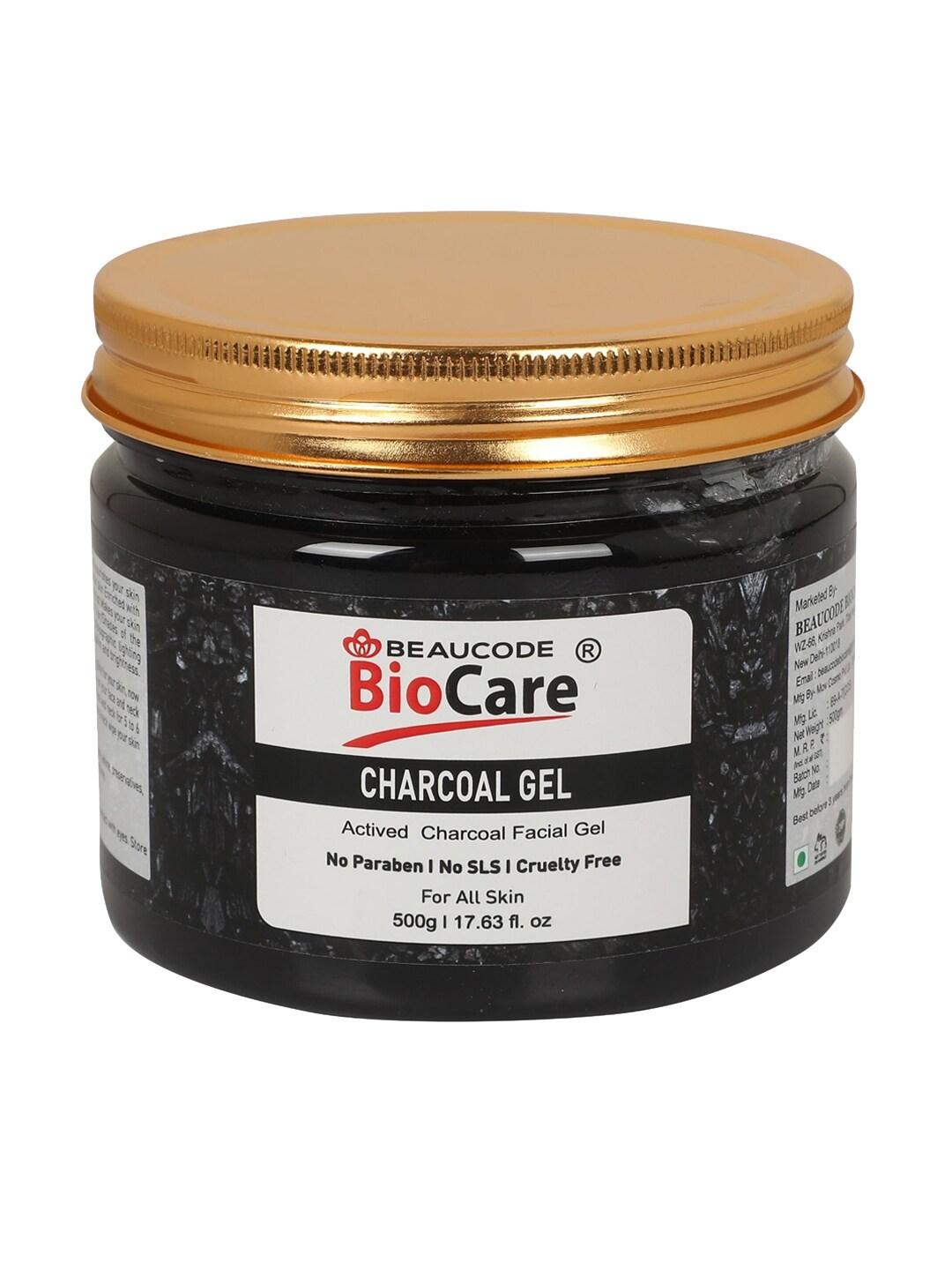 BEAUCODE BIOCARE Charcoal Body Gel with Vitamin A & C 500 g