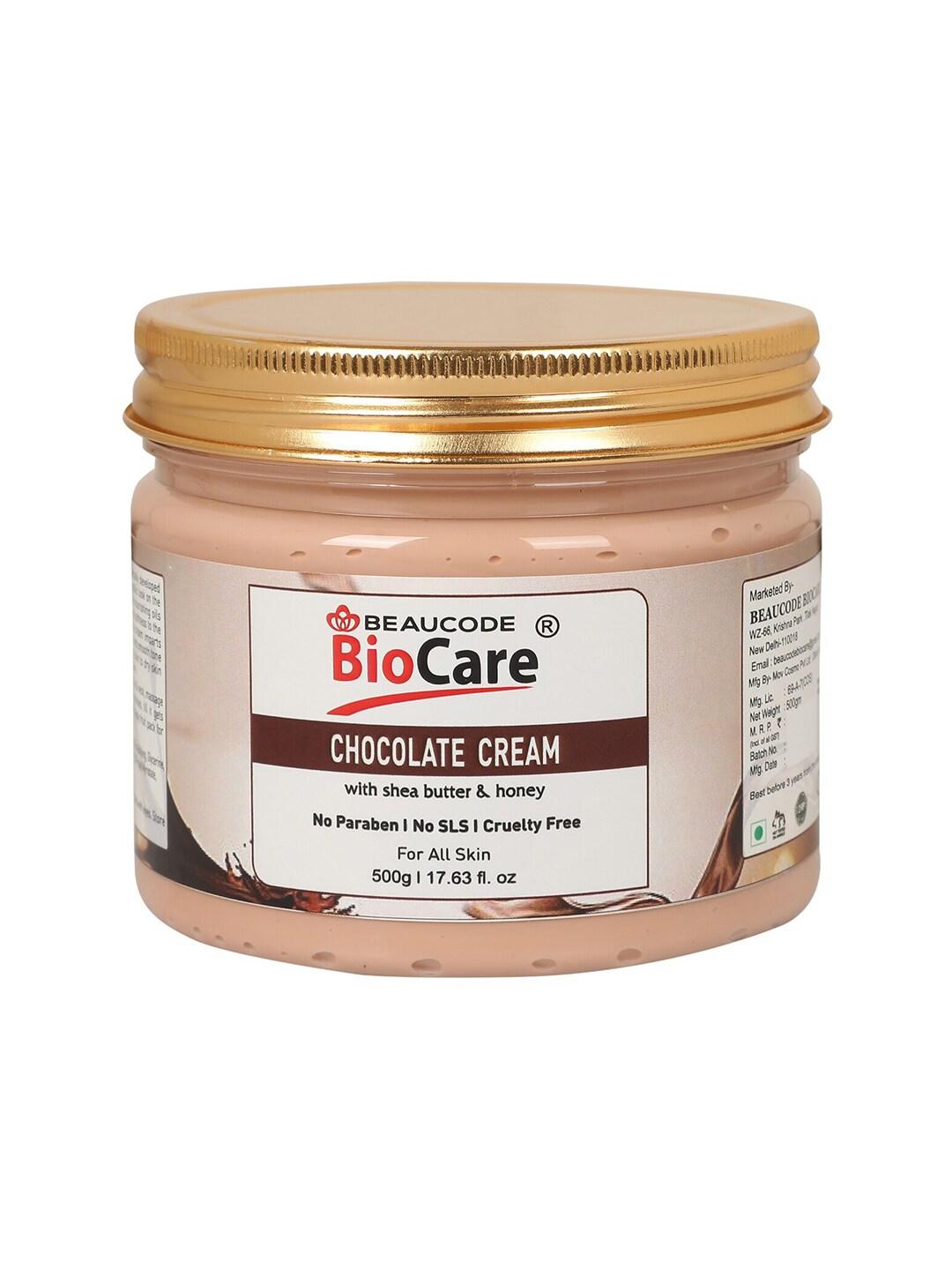 BEAUCODE BIOCARE Chocolate Face & Body Cream with Shea Butter & Honey - 500g