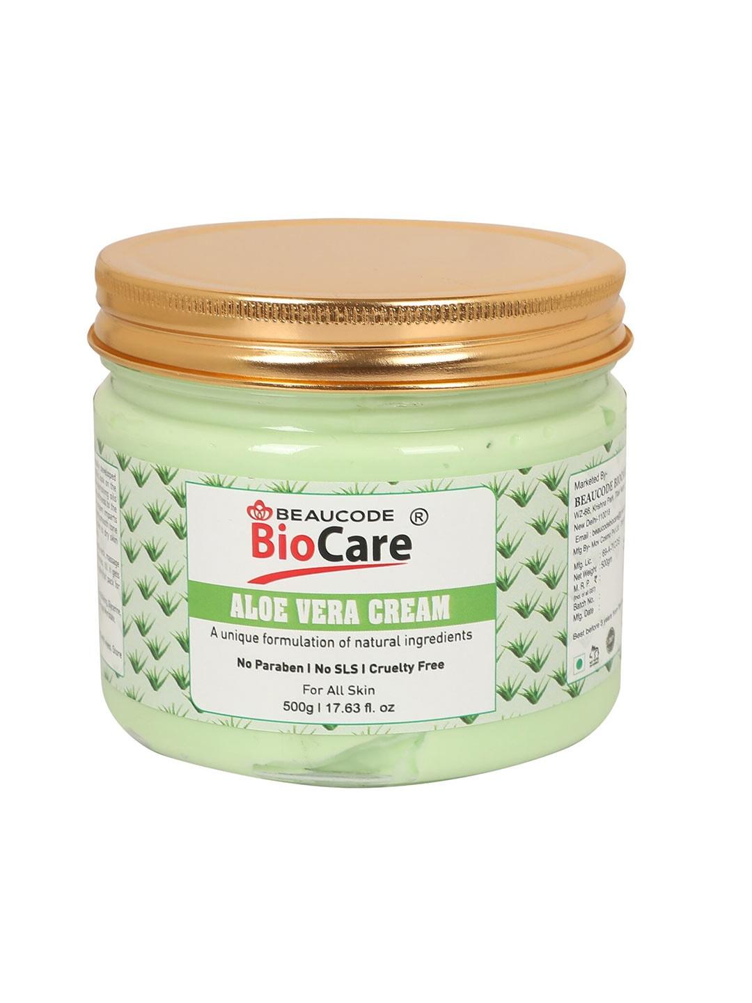 BEAUCODE BIOCARE Aloe Vera Face & Body Cream for All Skin Types - 500 g