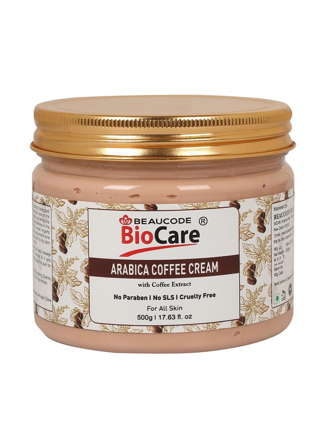 BEAUCODE BIOCARE Arabica Coffee Face & Body Cream with Coffee Extract - 500 g