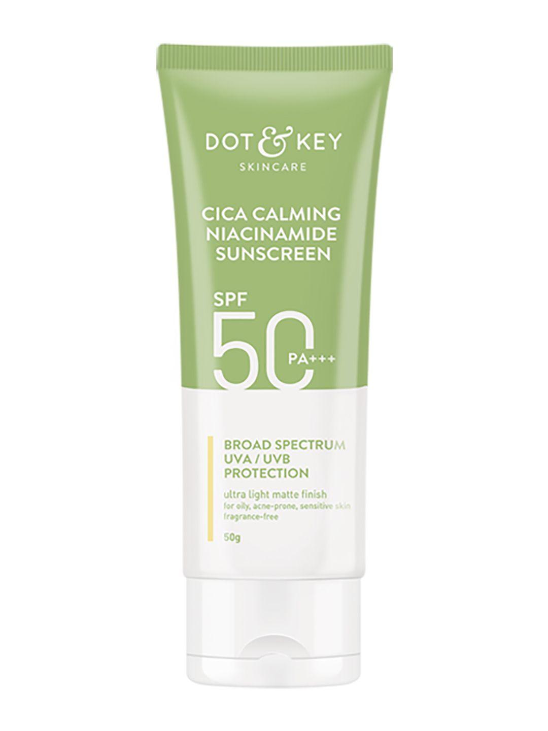 DOT & KEY Cica Calming Niacinamide SPF50 PA+++ Sunscreen - 50g