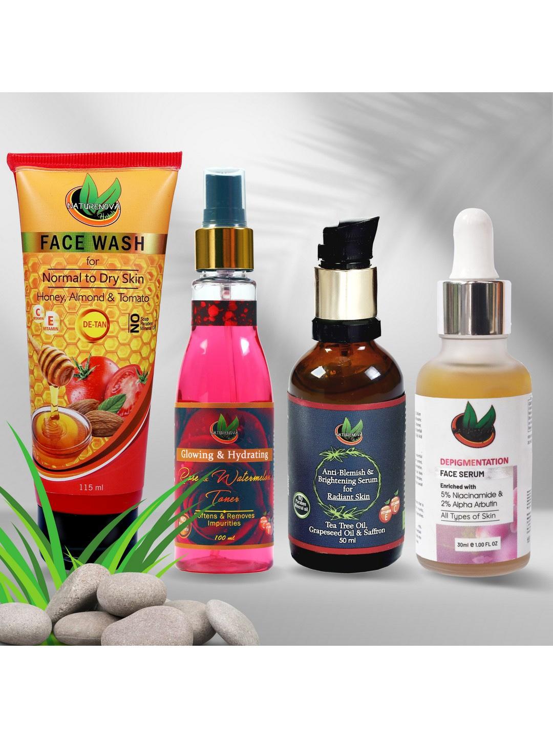 naturenova-herbals-de-tan-face-wash-+-toner-+-2-face-serums