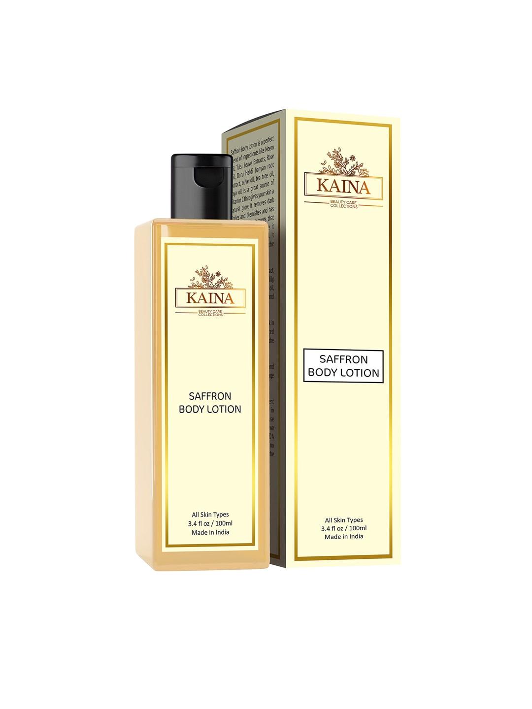 Kaina skincare Saffron Body Lotion with Tea Tree Oil - 200ml