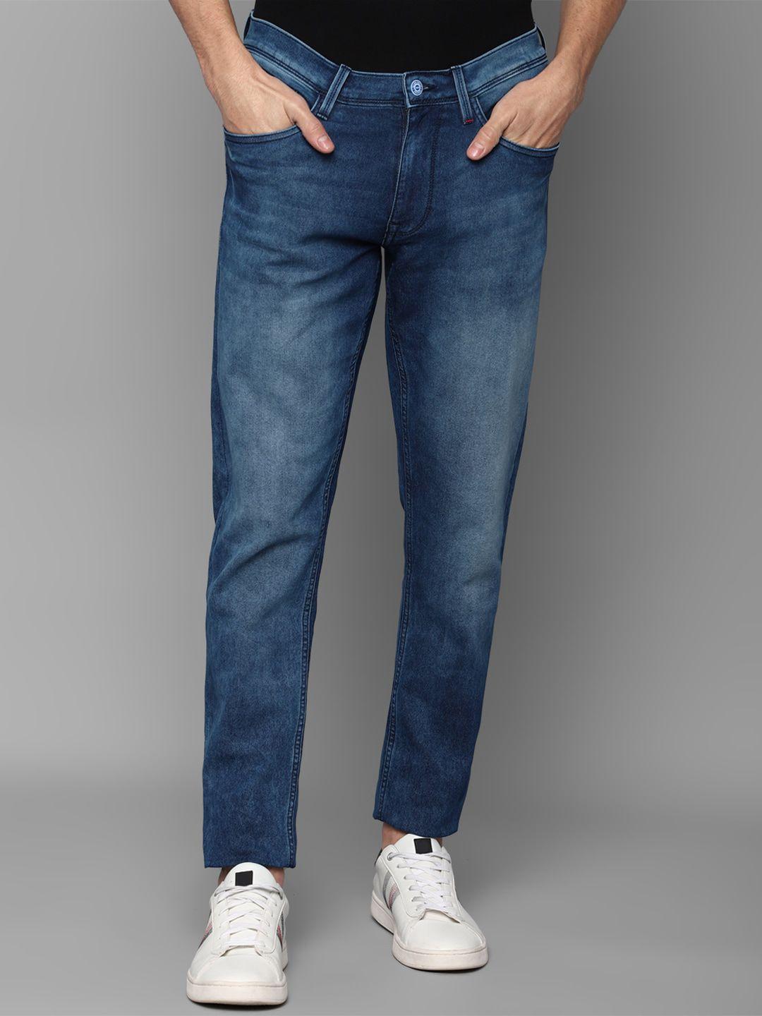 allen-solly-men-blue-slim-fit-heavy-fade-jeans