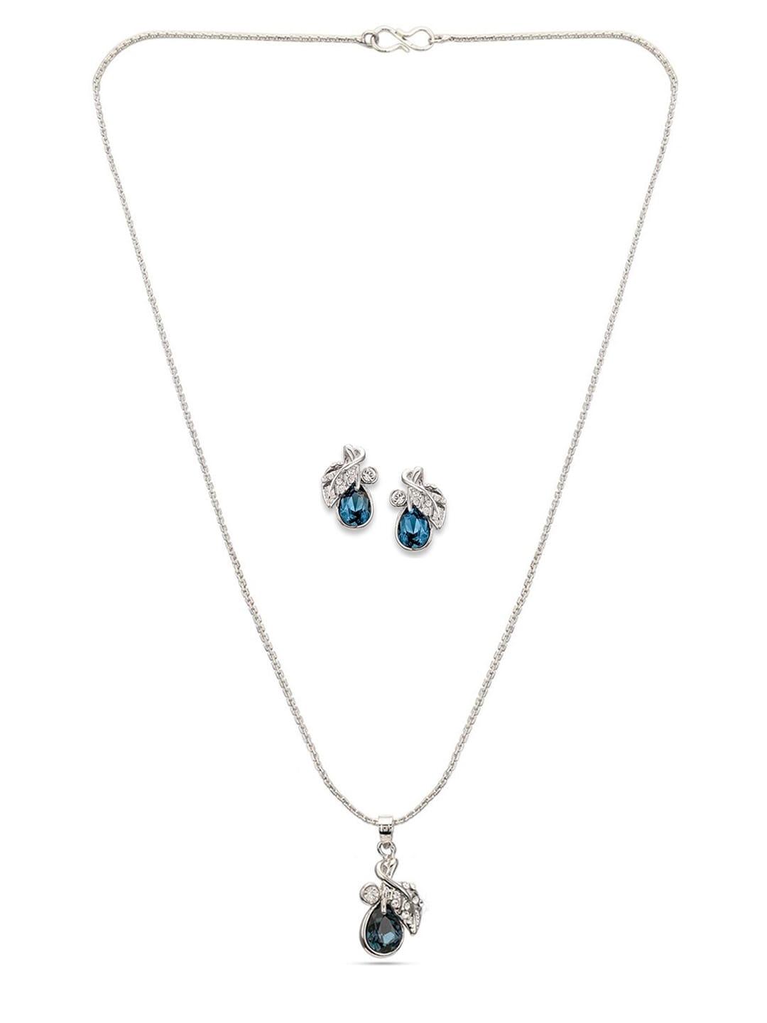 Mahi Women Blue Necklace and Chains