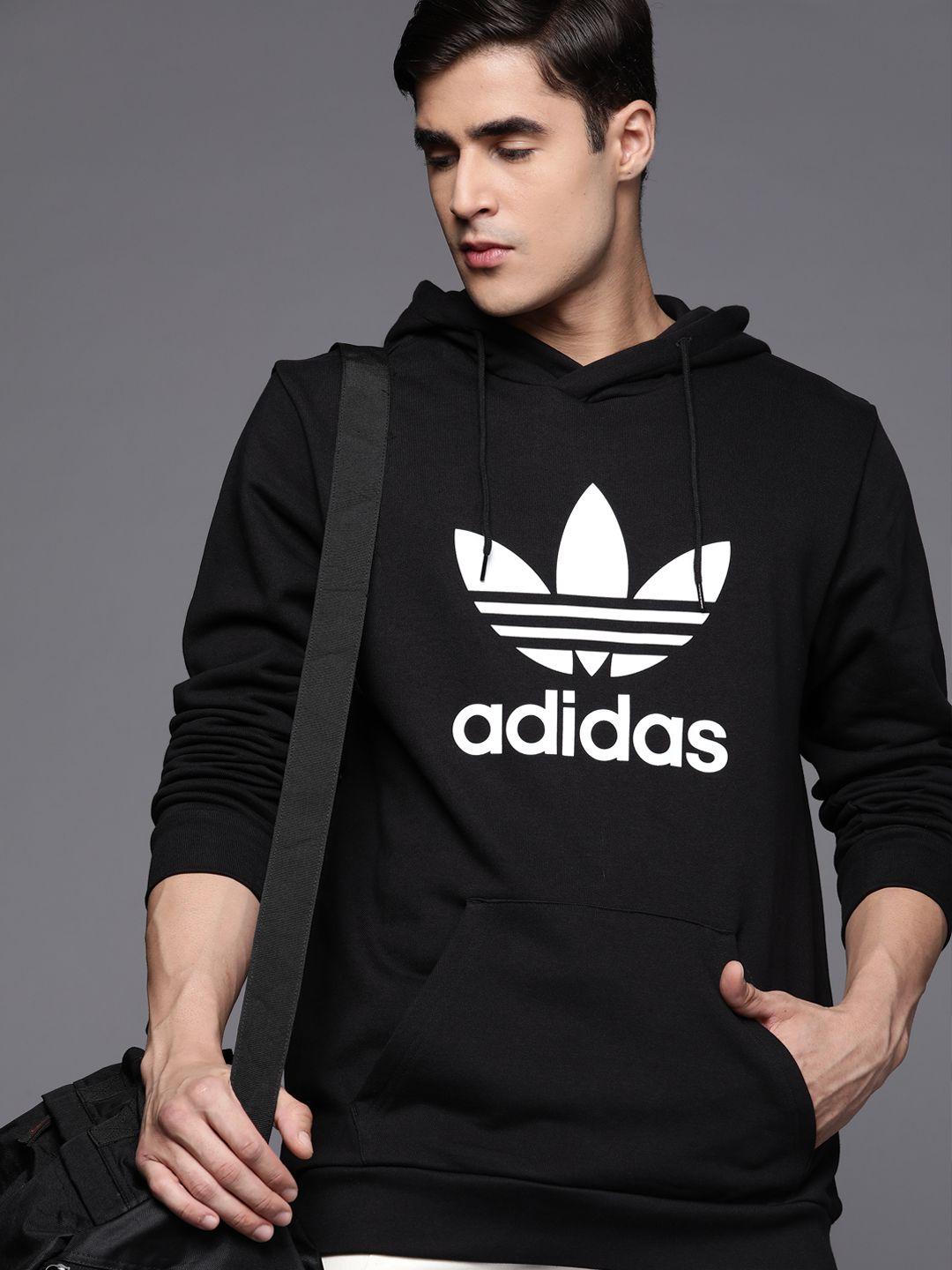 adidas-originals-men-black-trefoil-hoody-printed-pure-cotton-sweatshirt