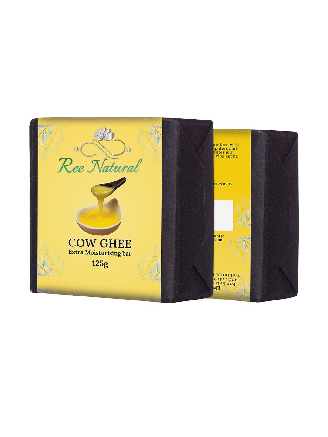 Ree Natural Cold Processed Cow Ghee Extra Moisturising Bar - 125g