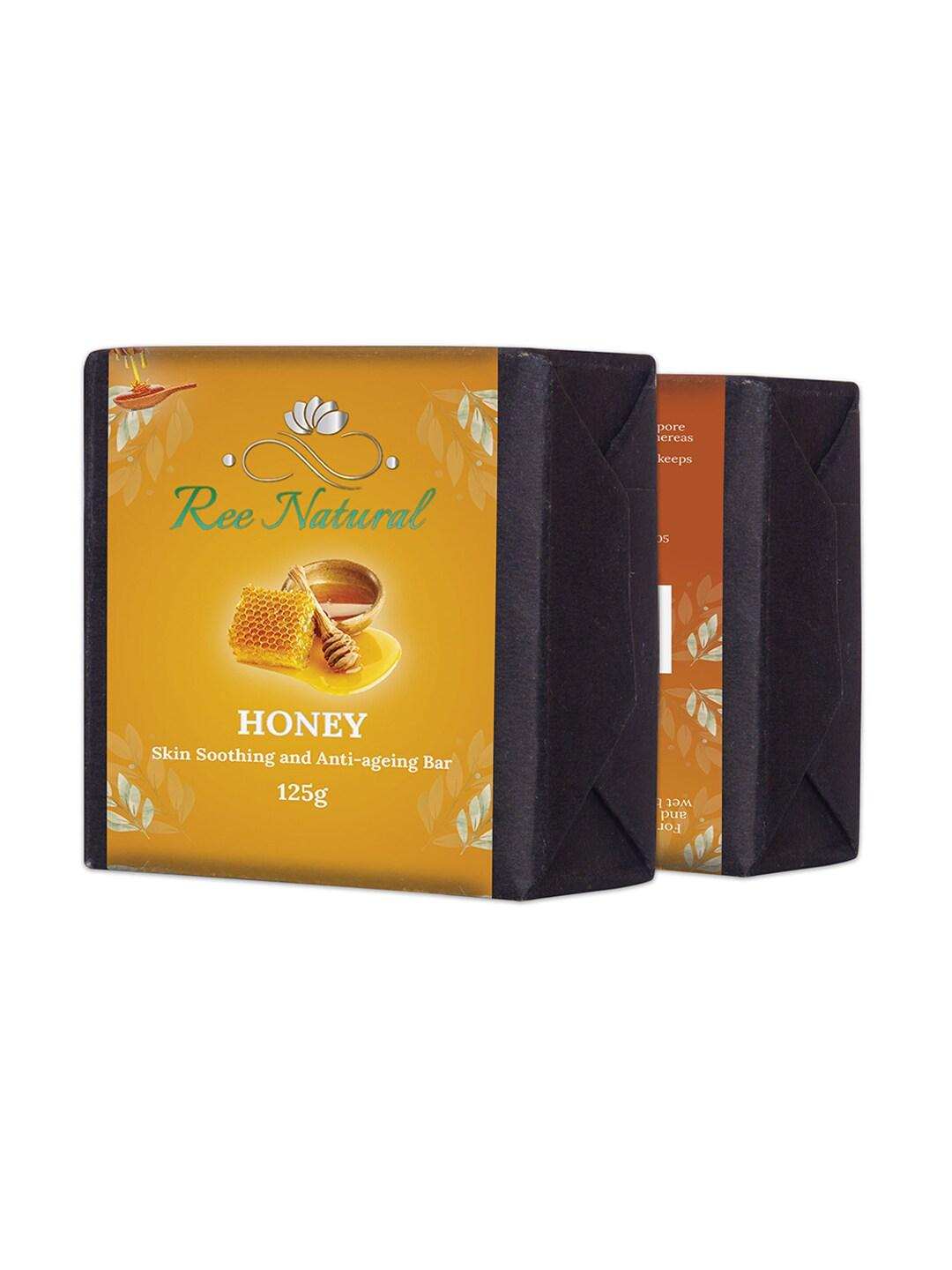 Ree Natural Cold Processed Honey Skin Soothing & Anti-Ageing Bar - 125g