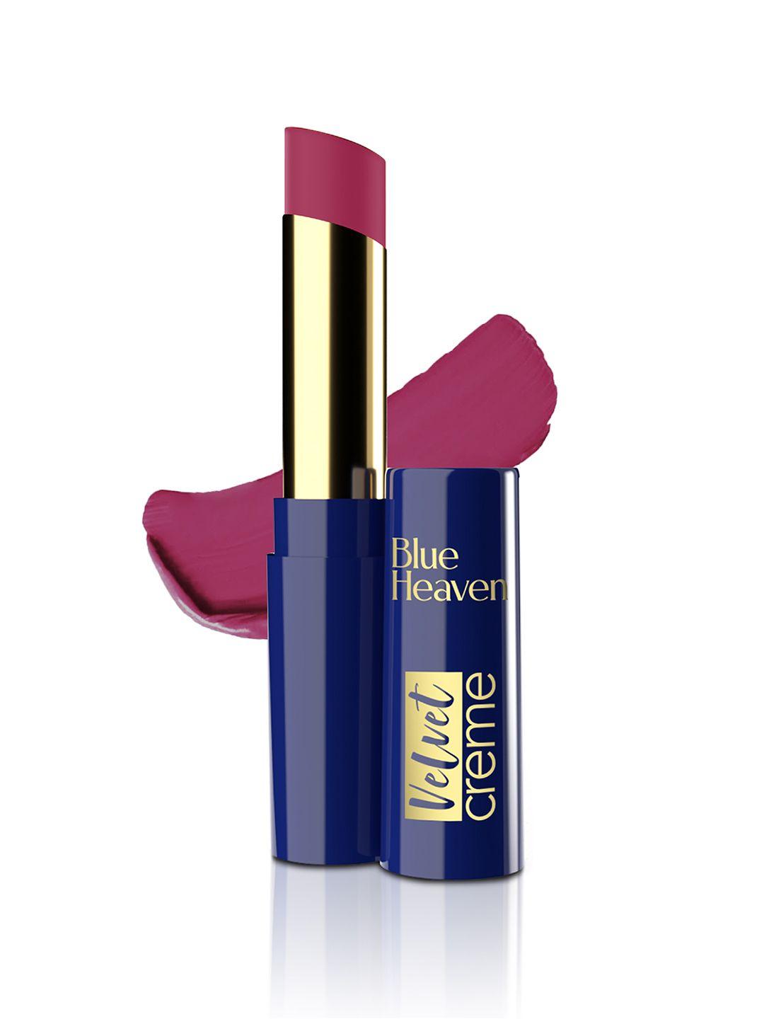 blue-heaven-lightweight-velvet-creme-lipstick-with-castor-oil-3.5-g---pink-divine