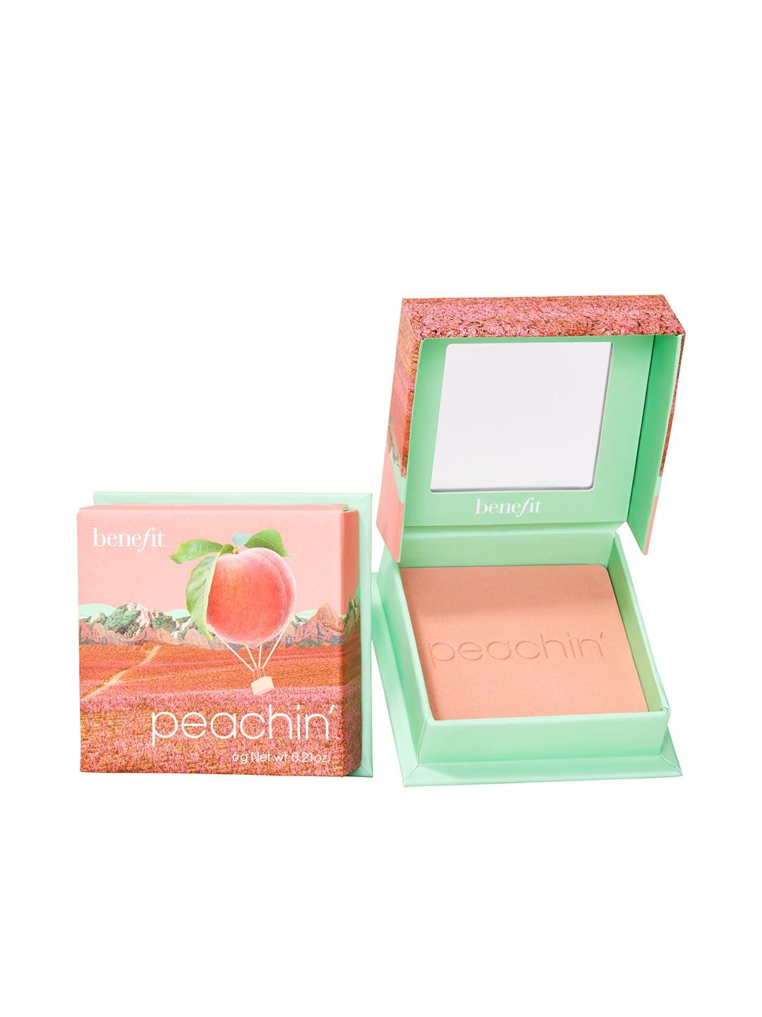 Benefit Cosmetics Smudge-Proof Soft Shimmer Finish Golden Peach Blush 6 g - Peachin