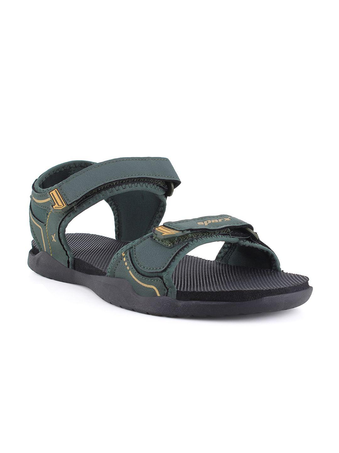 sparx-men-green-&-black-floater-sports-sandals