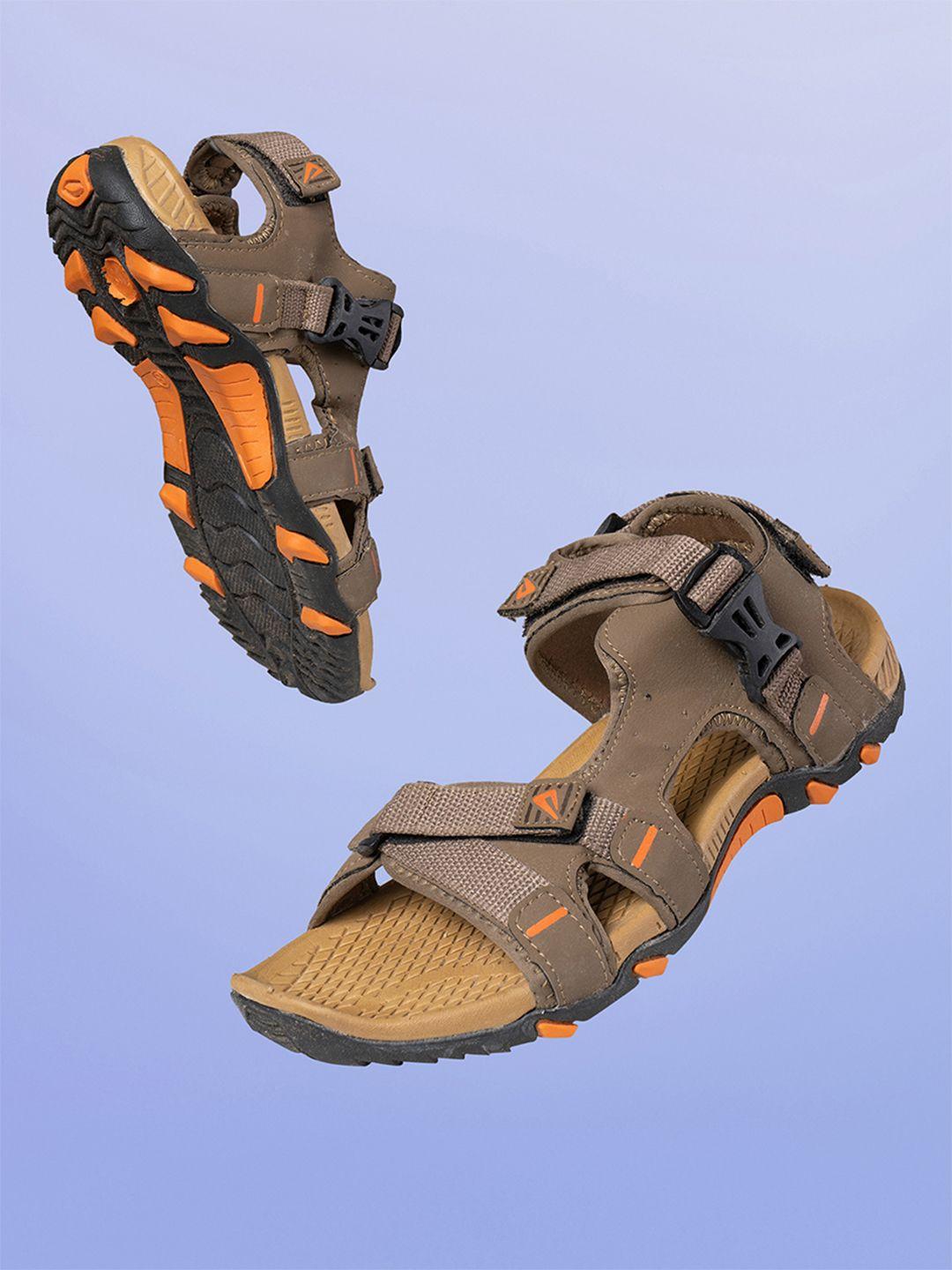 impakto-men-beige-solid-sports-sandal