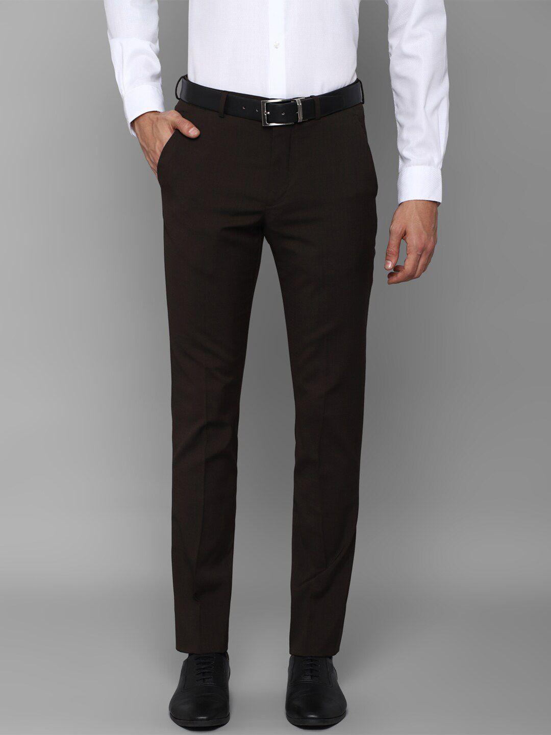 louis-philippe-men-brown-slim-fit-trousers