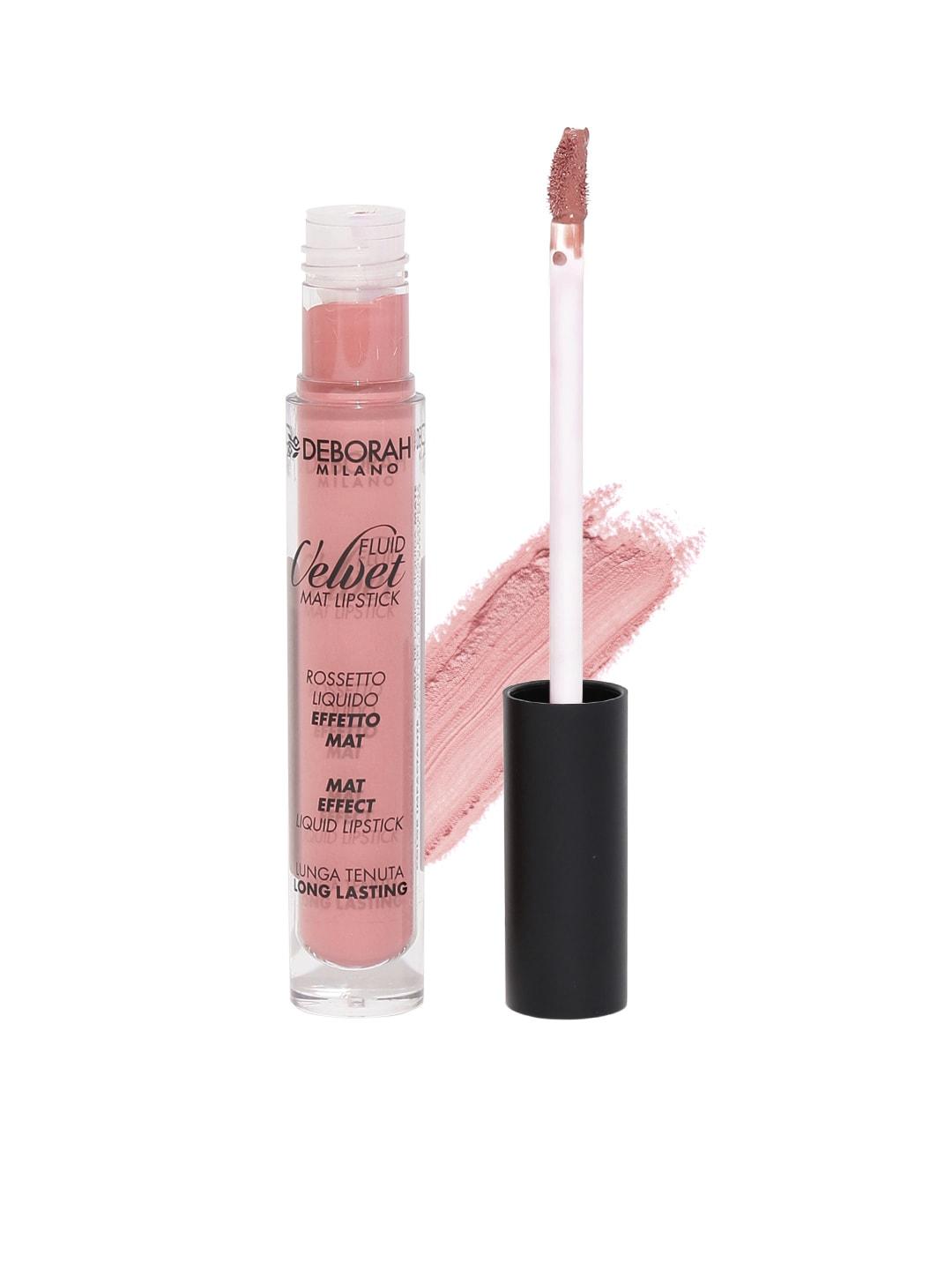 Deborah Milano Rossetto Romantic Pink Fluid Velvet Matte Lipstick 02