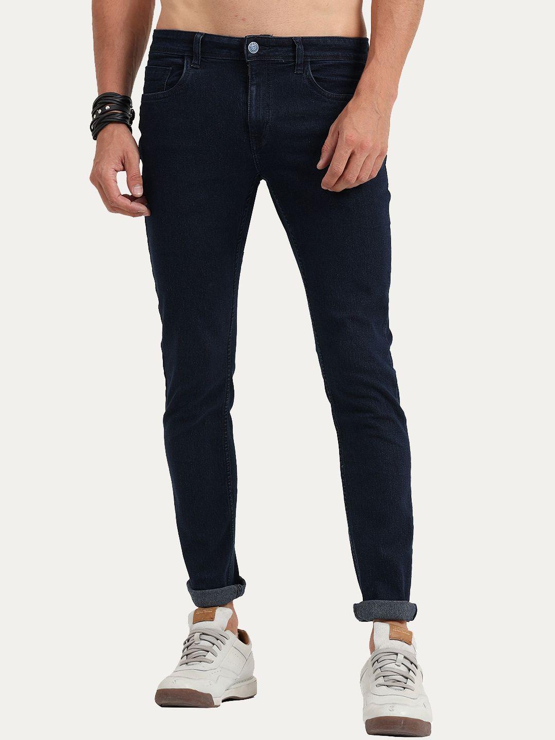 old-grey-men-blue-skinny-fit-stretchable-jeans