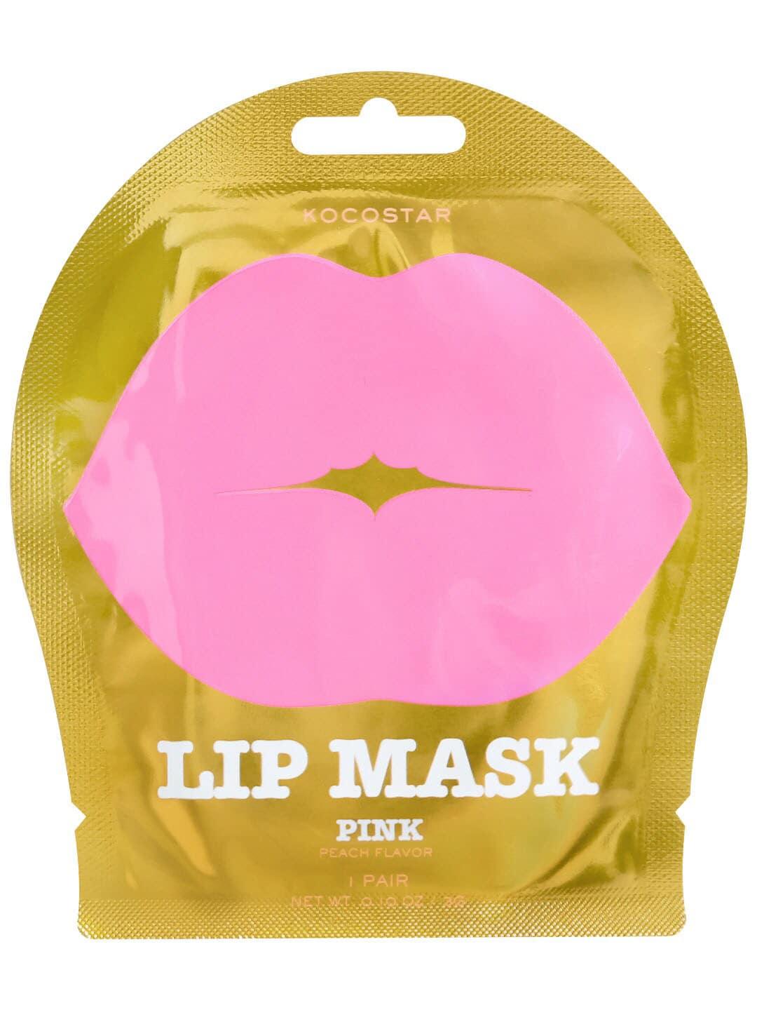 KOCOSTAR Firming & Radiance Peach Flavour Pink Lip Mask - 3 g