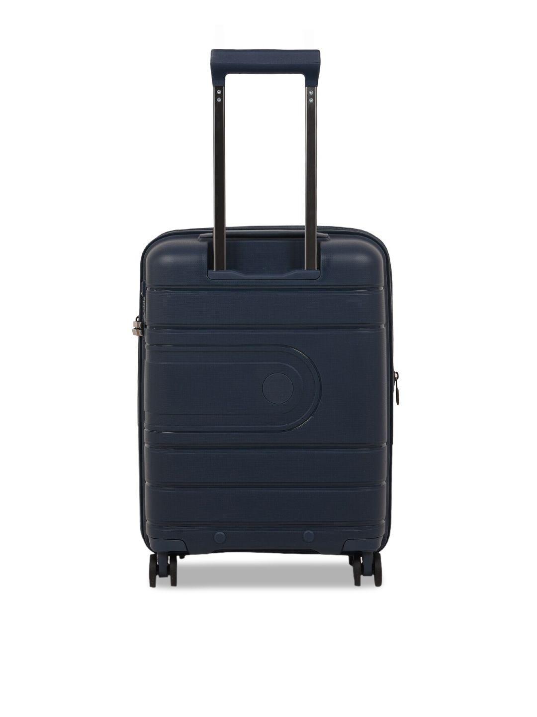 IT luggage Pack Of 2 Blue Solid Large Trolley Bag