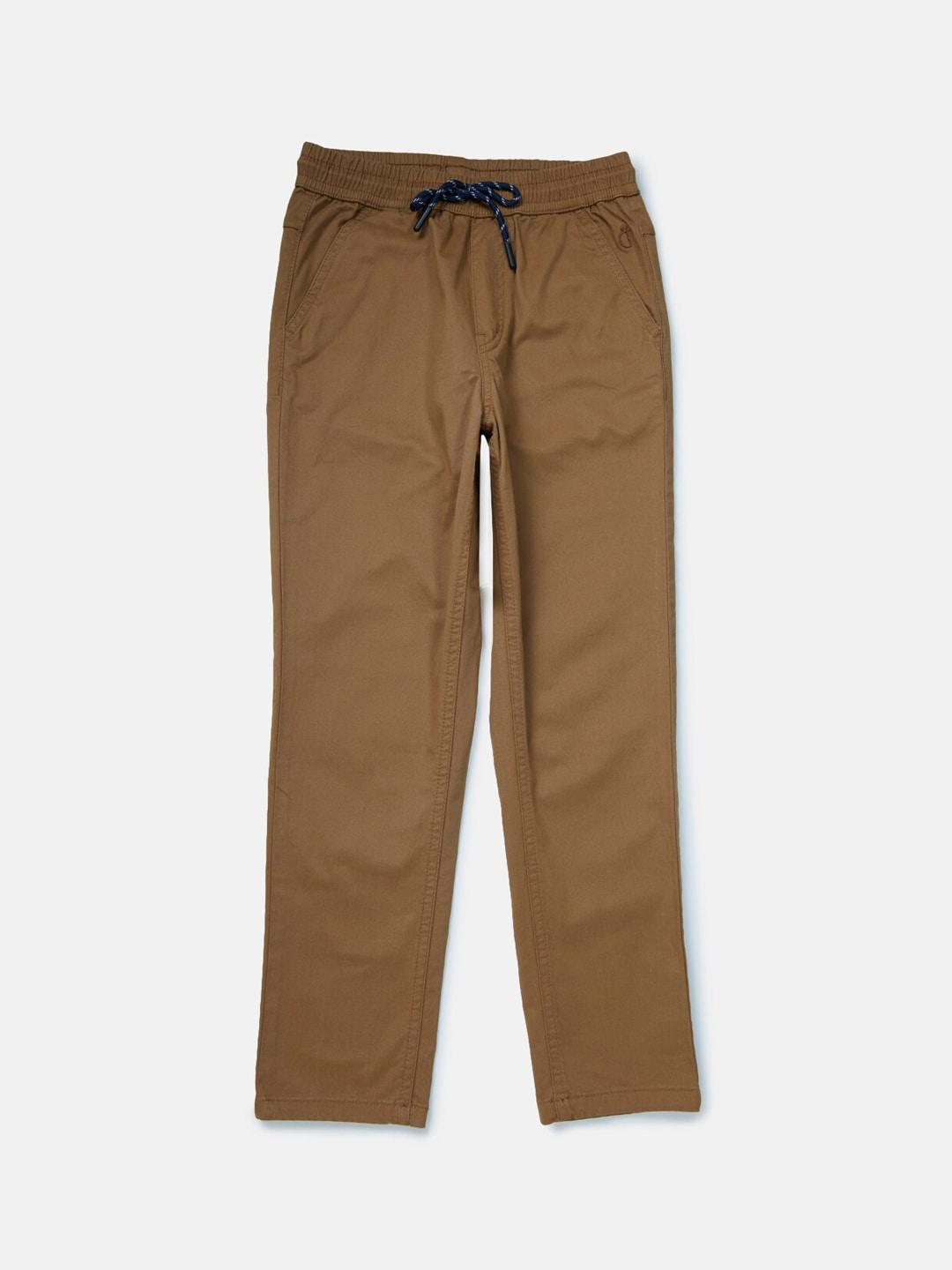 Gini and Jony Boys Brown Chinos Trousers