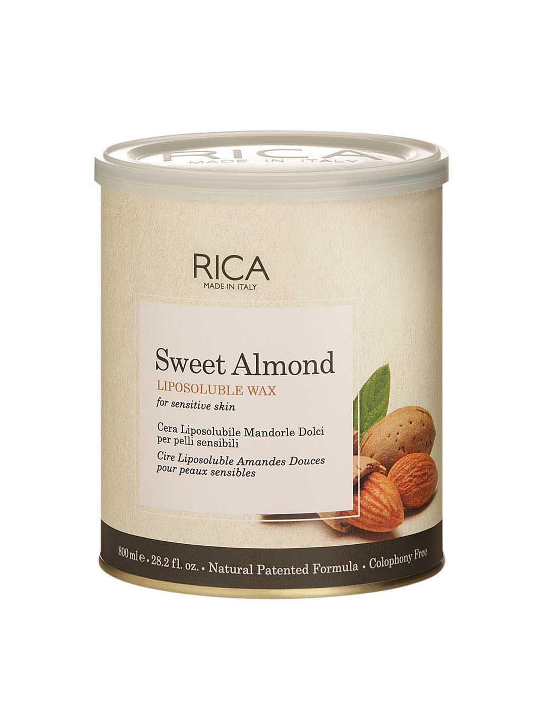 RICA Unisex Sweet Almond Liposoluble Wax