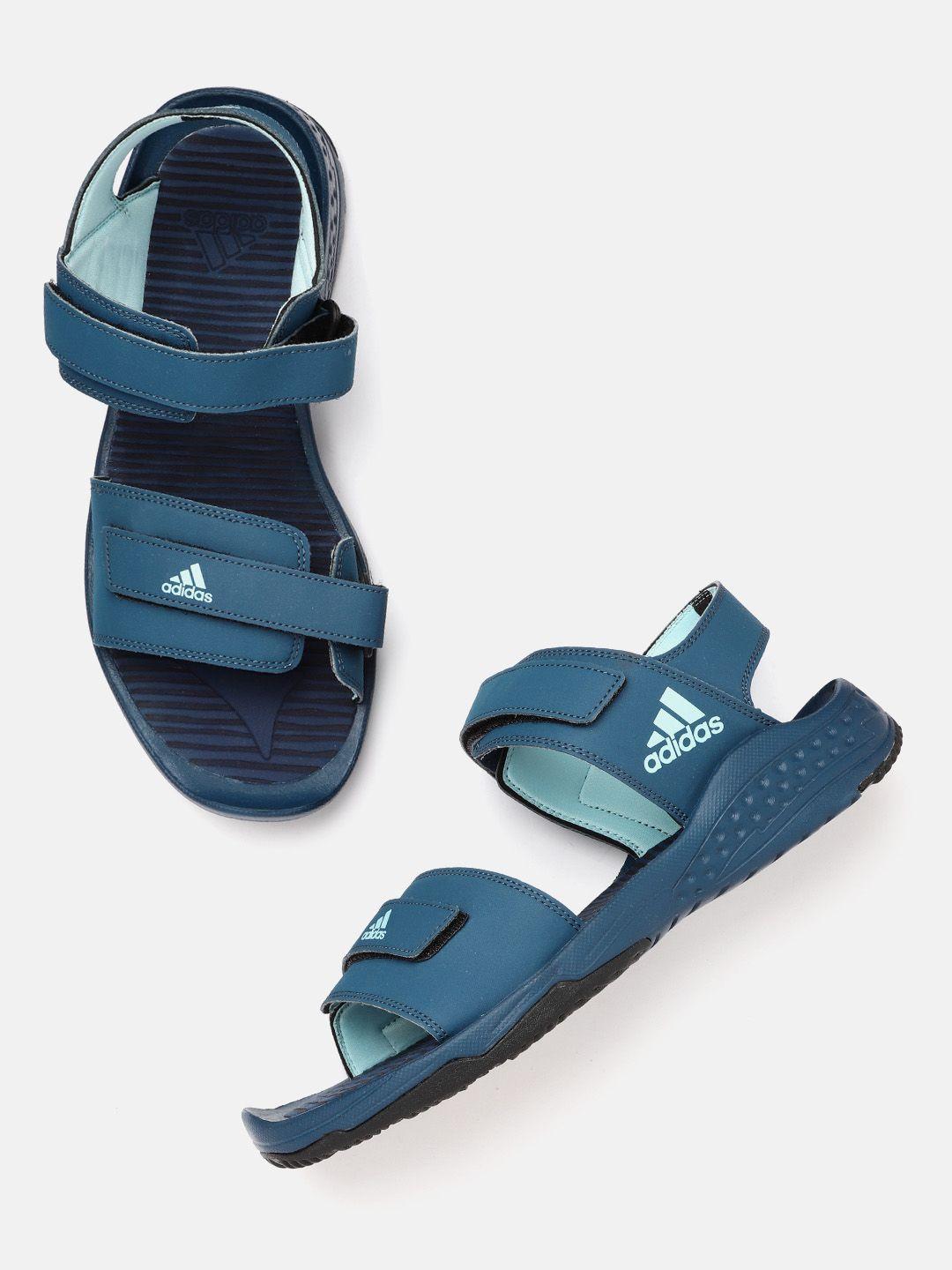 ADIDAS Men Blue Solid Traso Sports Sandals