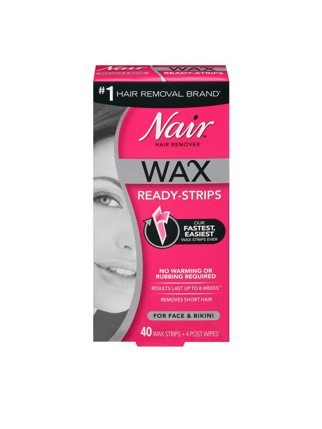 Nair Face & Bikini Wax Ready Strips