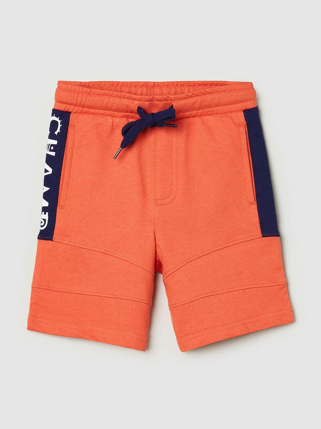 max Boys Orange Shorts