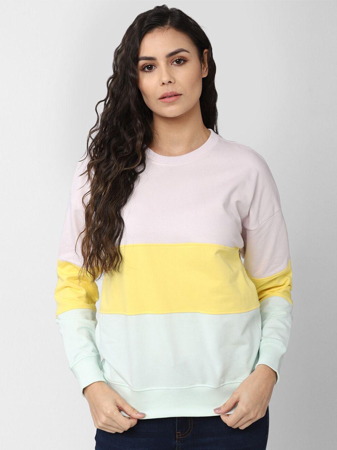 van-heusen-woman-women-multicoloured-colourblocked-sweatshirt