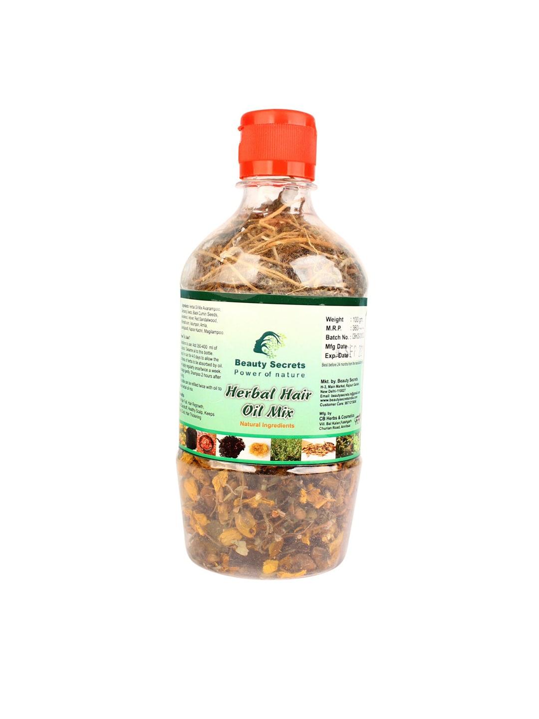 Beauty Secrets Dry Ayurvedic Herbal Hair Oil Mix with Natural Ingredients - 100 g