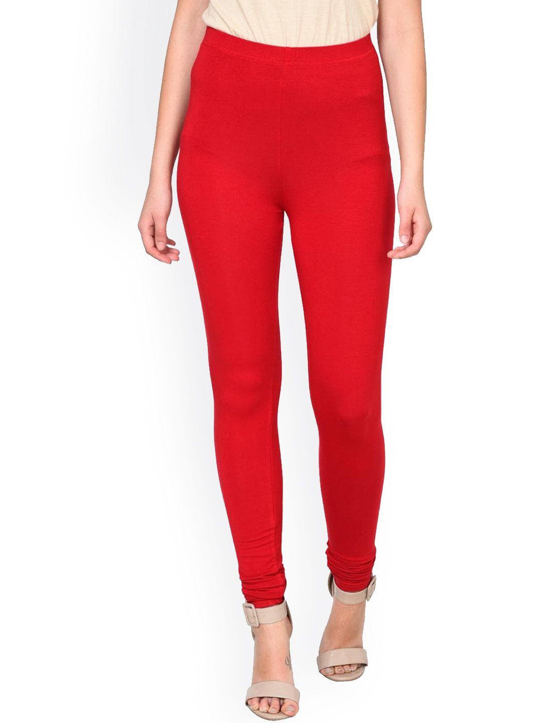 lakshita-women-red-solid-churidar-length-leggings