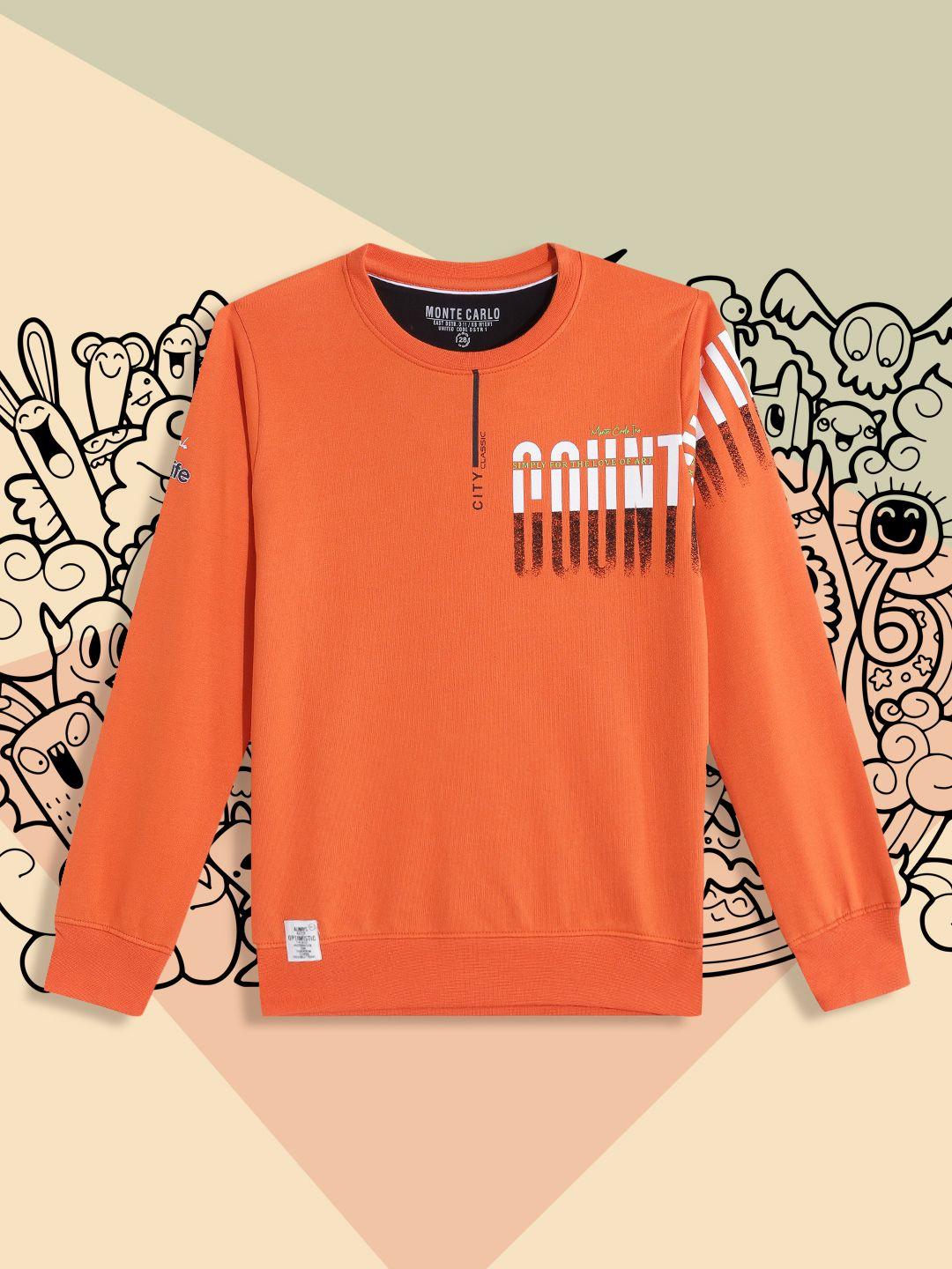 monte-carlo-boys-orange-printed-sweatshirt