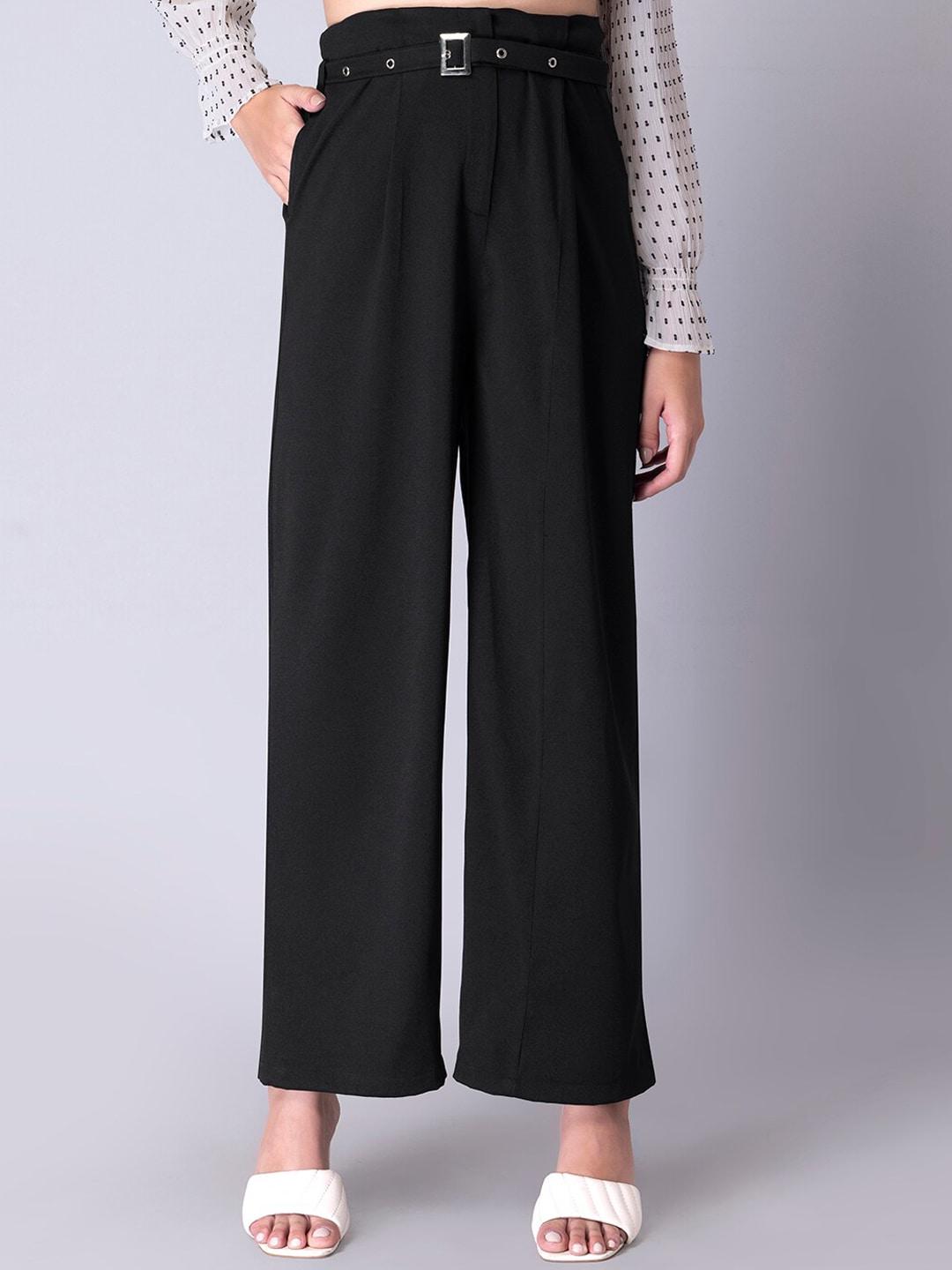 faballey-women-black-pleated-trousers