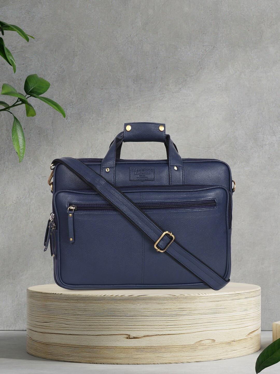 teakwood-leathers-unisex-blue-leather-laptop-bag