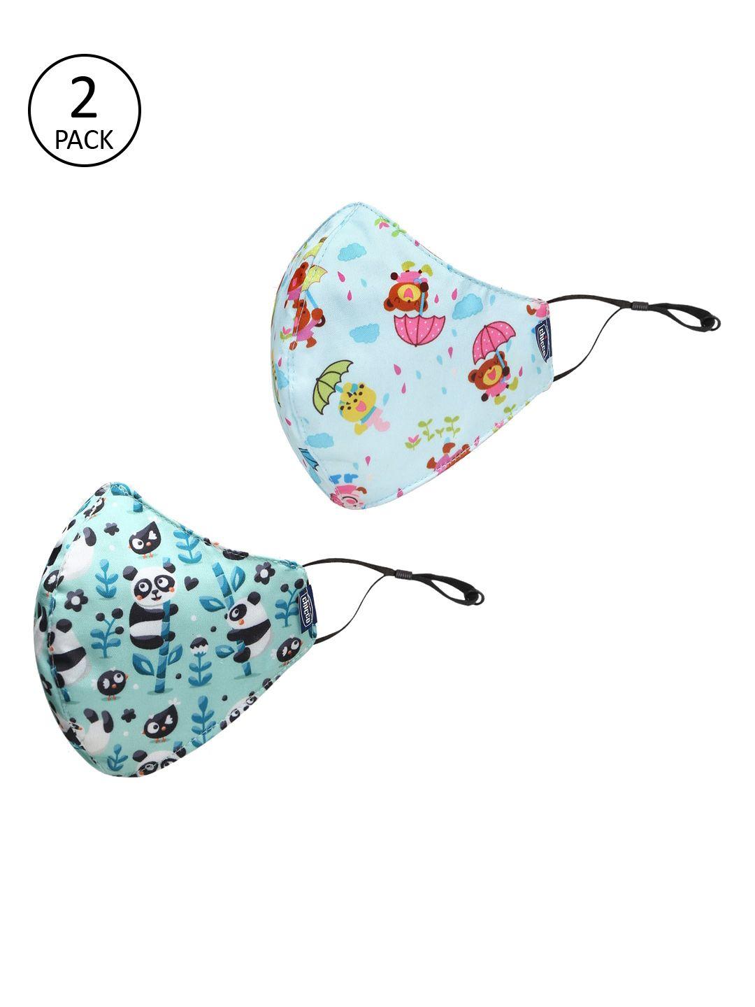 Chicco Kids Pack Of 2 Printed 6-Ply Cloth Masks