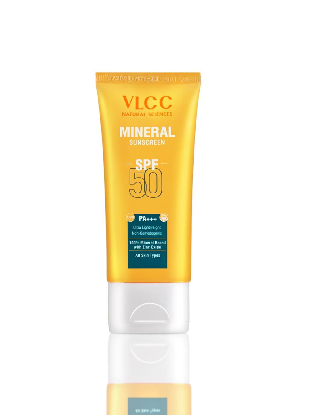 VLCC Natural Sciences Mineral SPF 50 Ultra Lightweight Non-Comedogenic Sunscreen - 50 g