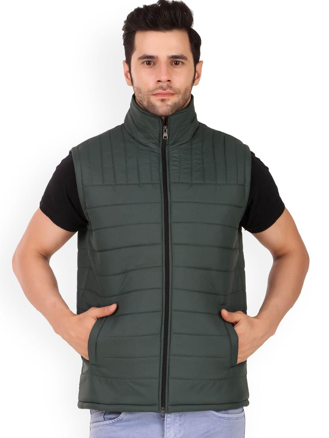 leather-retail-men-green-cut-sleeve-winter-polyester-outdoor-jacket-padded-jacket