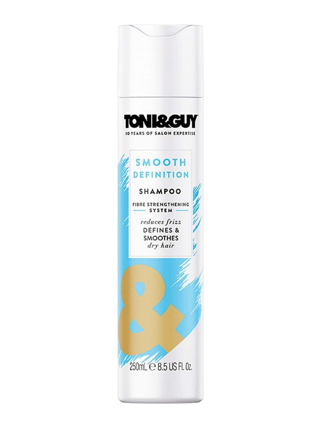 TONI & GUY Smooth Definition Shampoo for Dry Frizzy Hair - 250ml