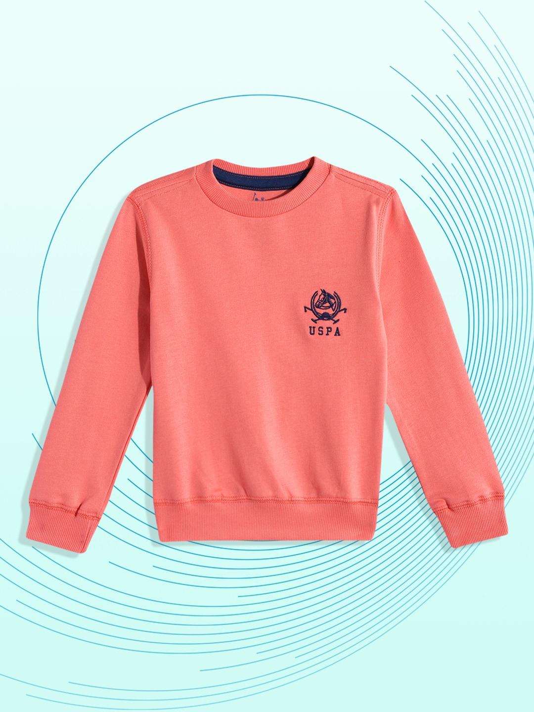 u.s.-polo-assn.-kids-boys-coral-pure-cotton-sweatshirt
