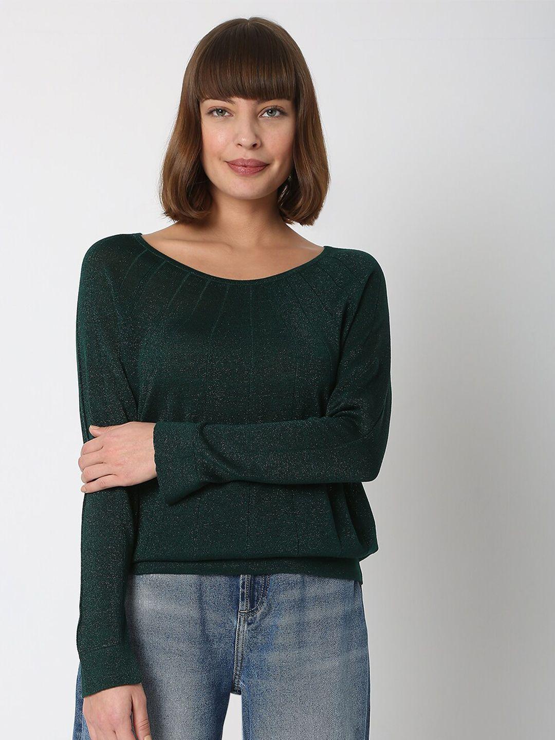 vero-moda-women-green-pullover