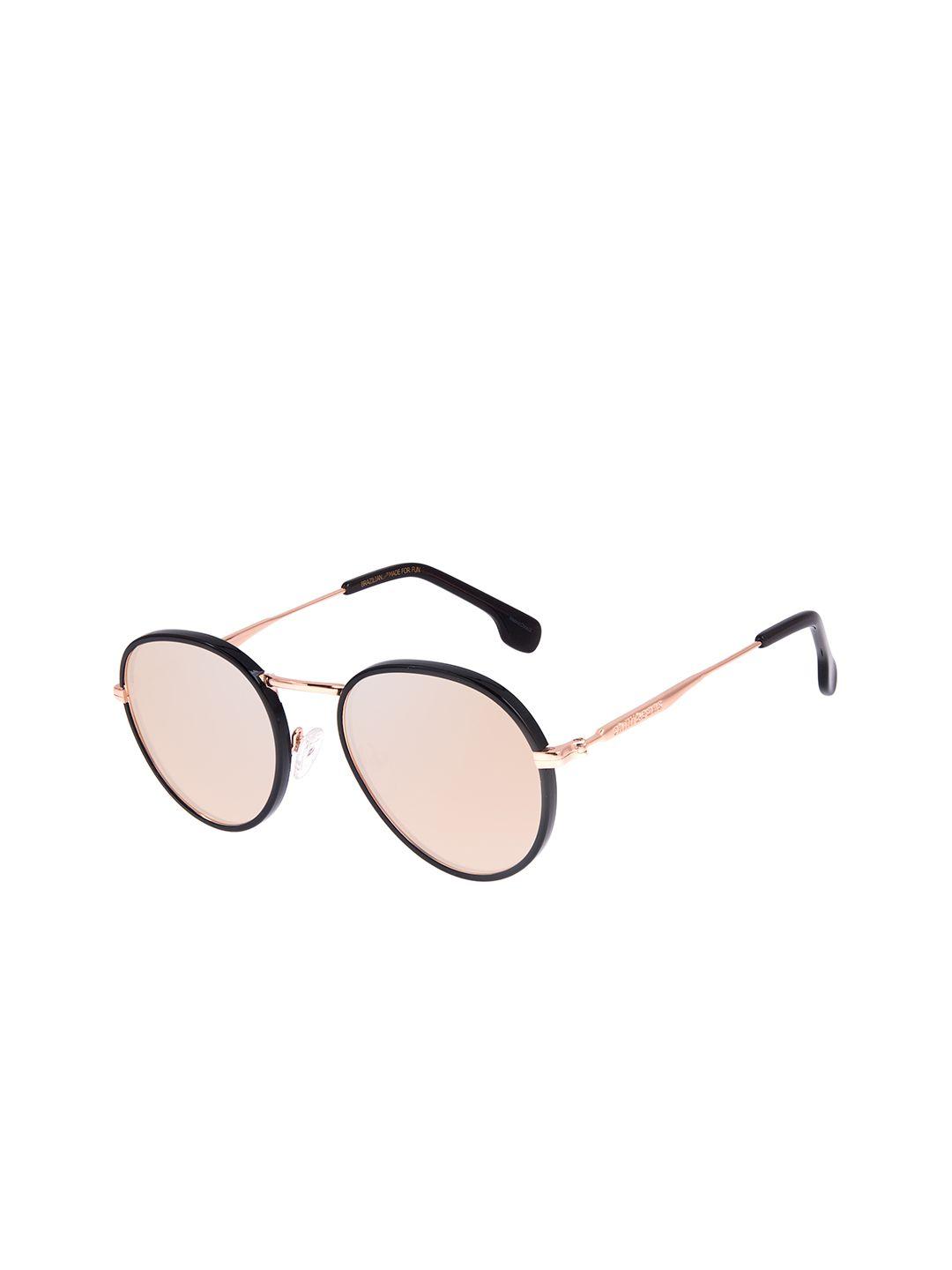 chilli-beans-women-pink-lens-&-rose-gold-toned-round-sunglasses-with-uv-protected-lens