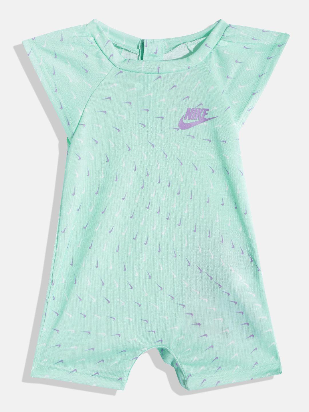 Nike Girls Sea Green NKG Essentials Knitted Romper