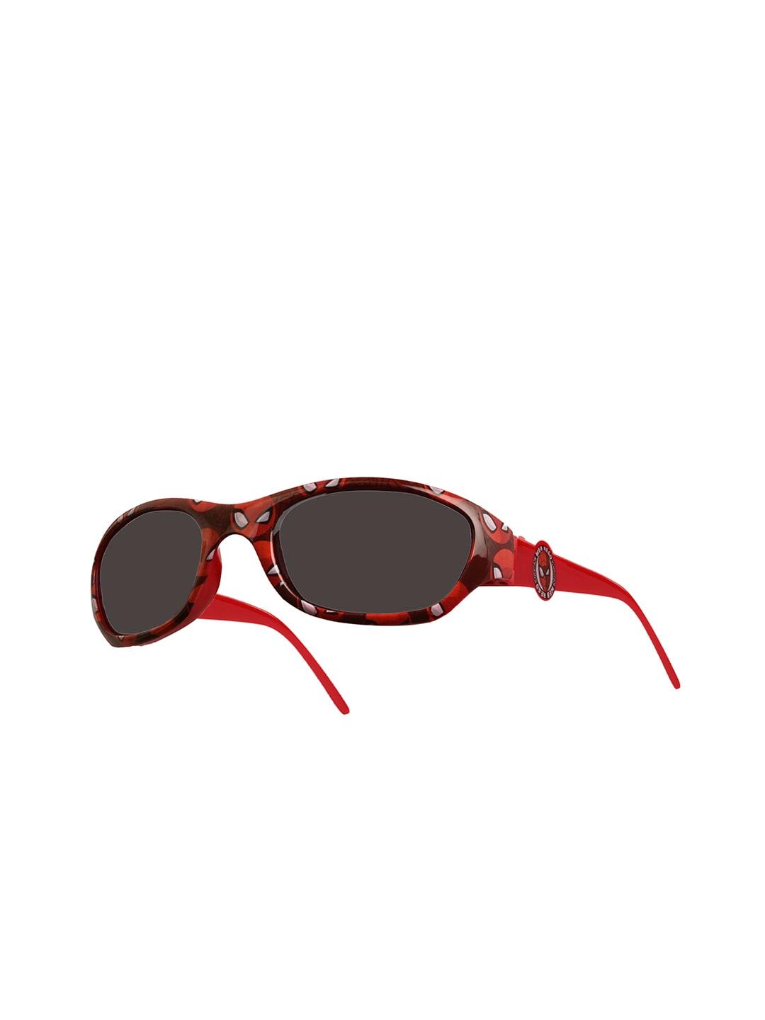marvel-boys-grey-lens-&-red-oval-sunglasses-with-polarised-and-uv-protected-lens
