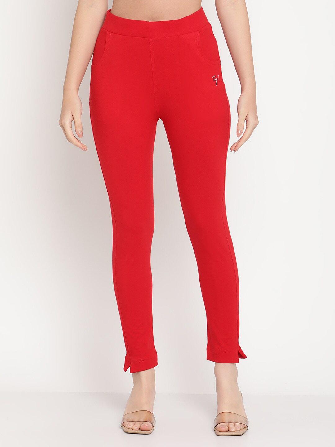 tag-7-women-red-solid-ankle-length-jeggings